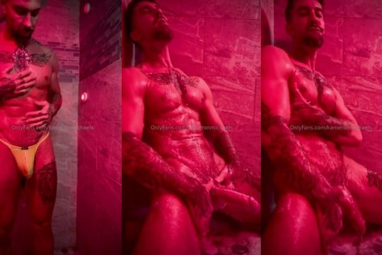Having a shower and jerking off until I shoot a big thick load – Kameron Michaels (kameronmichaels) video thumbnail