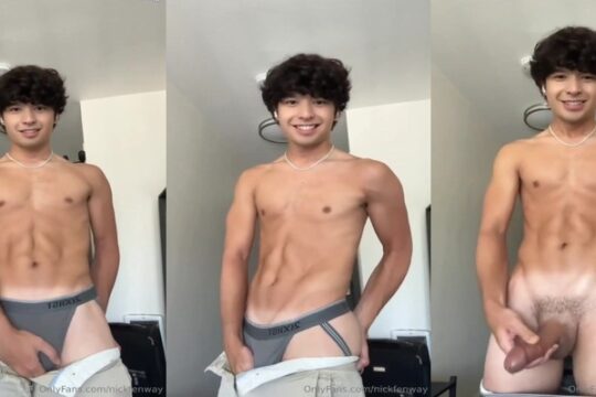 Jerking my young cock until I make myself cum – Nick Fenway (nickfenway) video thumbnail