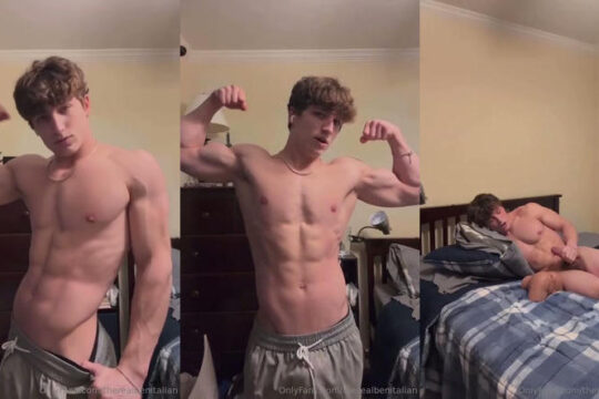 Showing off my young muscular body and fucking my toy – Benjamin Verbeck (therealbenitalian) video thumbnail