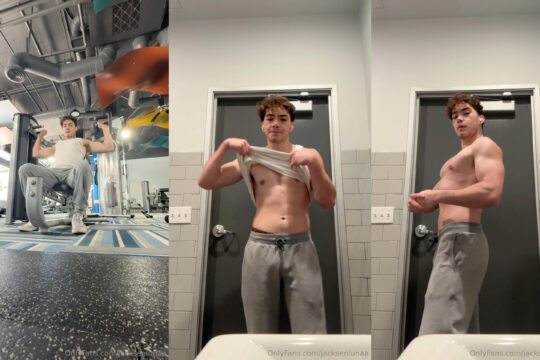 Working out and flexing – Jacksen Luna video thumbnail