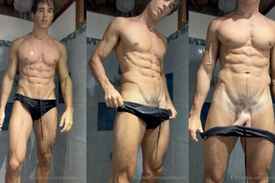 Showing off my dick in the shower – Pietro Boselli (pietroboselli) video thumbnail
